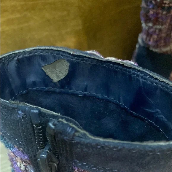 Stride Rite Fall Boots little girls Boots with Purple Accents - Picture 10 of 12